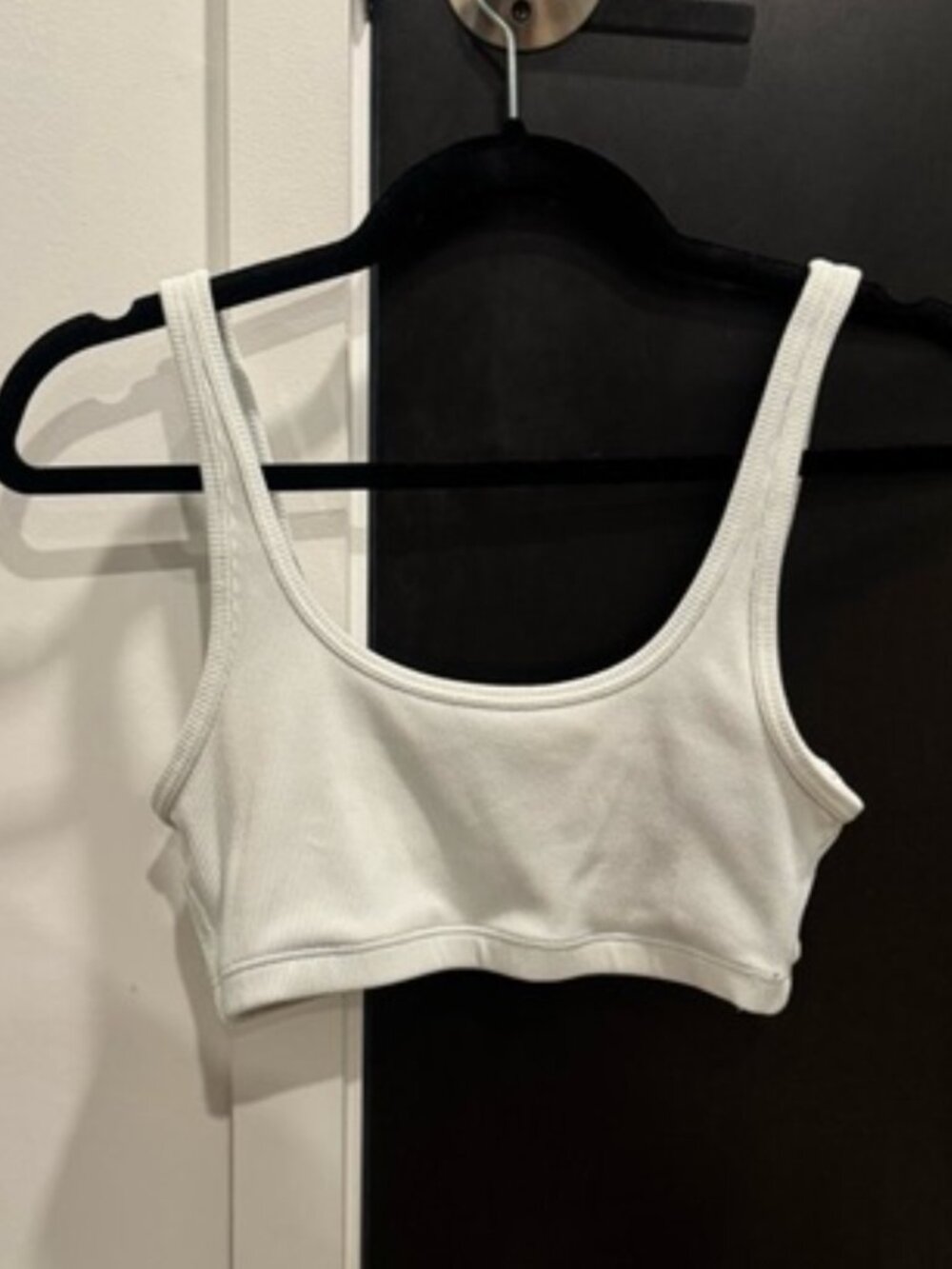 Aritzia TnAction LIFE Rib Mini Bra Top Size Small